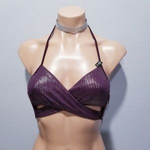 New PINK Victoria's Secret bikini swim top XS